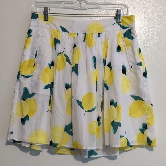 Cynthia Rowley Dresses & Skirts - Cynthia Rowley Lemon Skirt 6
